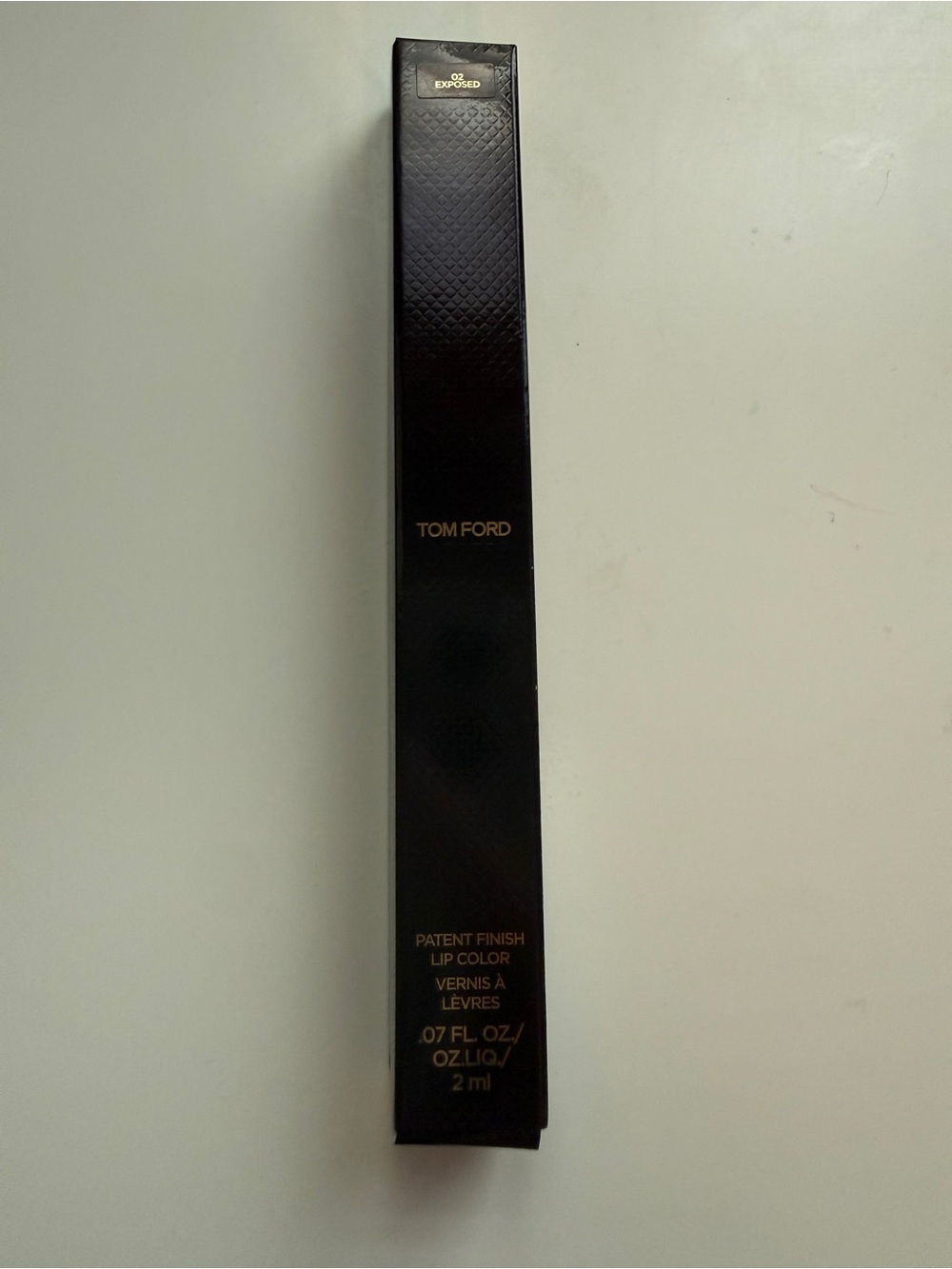 Discontinued!!!Tom Ford Patent Finish Lip Color 02 EXPOSED